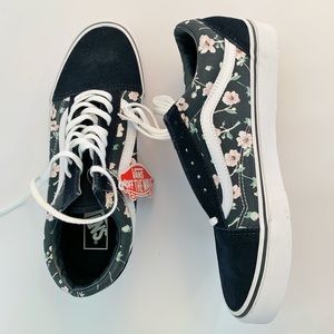 NIB NWT Vans Vintage Floral Old Skool women’s 10, men’s 8.5 4501482613